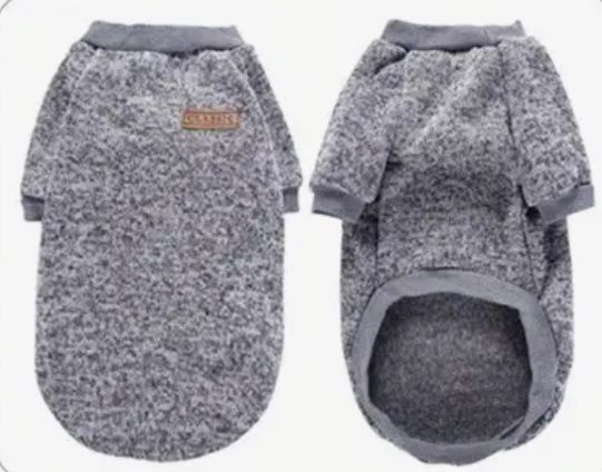 Suéter Clásico Gris Small (perros y gatos chicos)